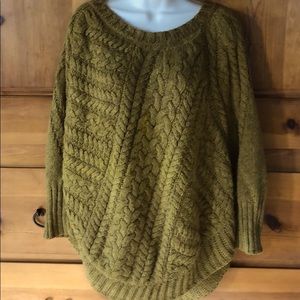 COPY - Anthropologie Pancho Heavy Sweater L